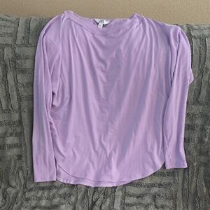 JoyLab Lilac Long Sleeve Women's Top